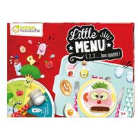 Jeux de société enfants - Little menu - Jeu de plateau d'apprentissage - 5 ans et + 28 cm