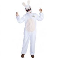 Costume adolescent Lapins Crétins™ - PTIT CLOWN - Taille 14/16 ans - Blanc - Animaux