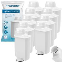 Lot de 9 filtres à eau pour cafetière Saeco Philips Intenza+ Saeco CA6702/00 de Wessper