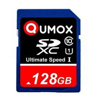 QUMOX  128 Go 128 GB SD XC  Classe 10 UHS-I 