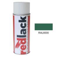 Redlack Peinture aérosol RAL 6000 Brillant multisupport