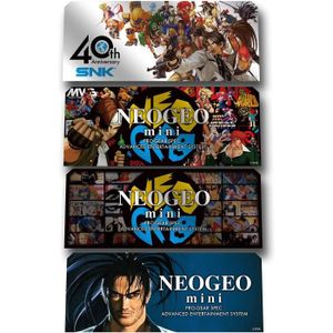 ACCESSOIRE RÉTRO Stickers Personnages 4 pièces Neo Geo Mini
