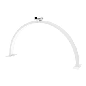 Lampe Demi-lune 55,9 Cm Pour Extensions De Cils - Lumière LED Réglable, Support Téléphone, Tête Orientable 360°