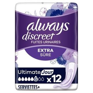 FUITES URINAIRES LOT DE 5 - ALWAYS - Ultimate Jour Discreet Extra S