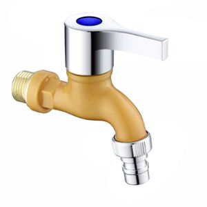 Coofit 2pcs robinet en plastique 1/2 '' robinet de machine à laver l'eau du robinet  avec du ruban de fil de 66 pieds 
