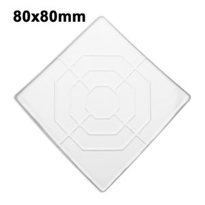 COUSSIN - MATELAS DE SOL 80x80mm 4 pièces - Tampon Coulissant de Table de Meubles à Déplacement Facile, Protecteur de Sol, Polymères d