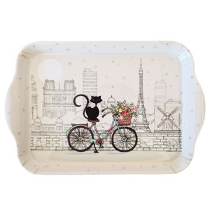 Plateau Melimlé KIUB Chat à Vélo – 20 Cm – Beige – Neuf Sous Emballage