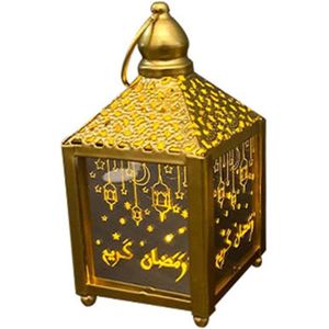Le vent de LED allume la lampe de lanterne de Ramadan pour la