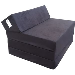 Matelas lit futon sofa pliable pliant 200x120x10 cm chauffeuse 2 place