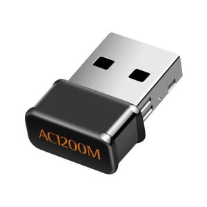 CLE WIFI - 3G Curieux-Mini adaptateur USB WIFI Adaptateur sans fil double bande AC clé 1200Mbps