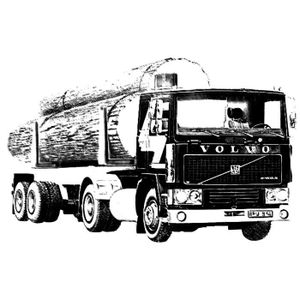 VOITURE À CONSTRUIRE Maquette camion : Volvo F12-20 & Timber semi trailer aille Unique Coloris Unique