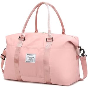 SAC DE VOYAGE Sac de Voyage Femme Grand Pliable lége,Sac de Sport Gym étanche Sac WeekEnd Femme Sec Humide Séparé Nylon