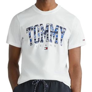 T-SHIRT T-shirt Blanc Homme Tommy Hilfiger Camo