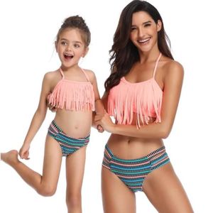 MAILLOT DE BAIN Ensemble de bikini assorti famille mère fille B