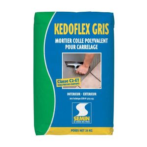 JOINT - COLLE Mortier Colle Polyvalent pour Carrelage Kedoflex G