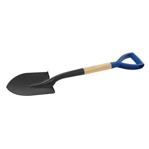 SHW-FIRE Hallenser 59020 Pelle à bord plat en aluminium avec manche 130 cm de long 