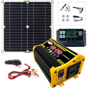 SOLTYB 1M KIT DE 2 PANNEAUX SOLAIRE + MICRO-ONDULEUR 800W