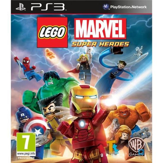 Lego Marvel Super Heroes Jeu PS3