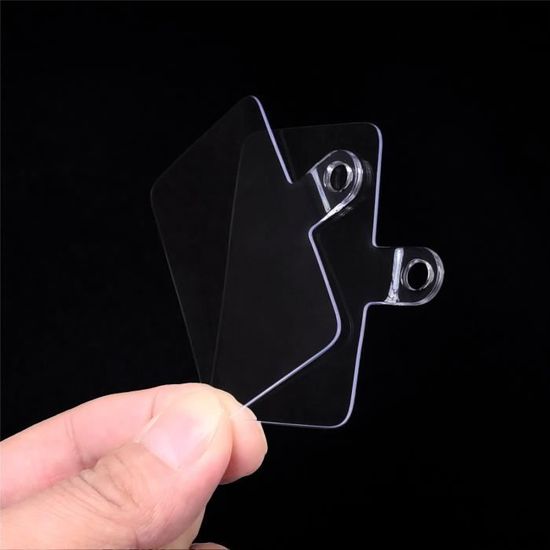XPEX Patch Pour Téléphone Portable,6 Pièces Patch Pour Lanière Téléphone Multifonctions Plaquettes De Téléphone Portable Pour Iphone Des Smartphones, Patch De Lanière Téléphonique (Transparent