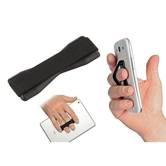 Wooshshop® Finger Grip Elastic Phone Holder Strap Adhesive For Mobile  Phones Tablets