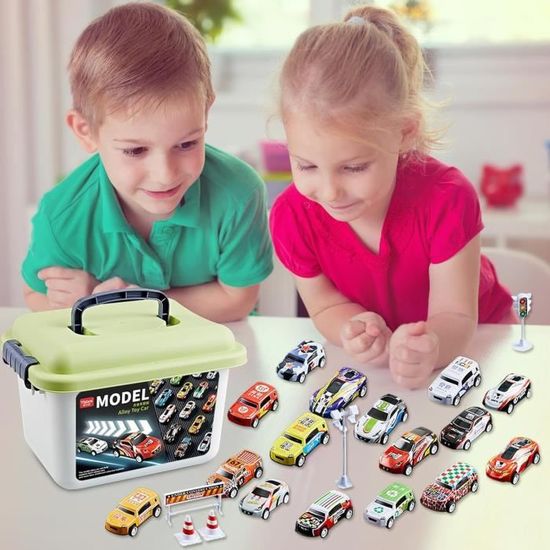 Mini Voiture Jouet Monkart Gaia TrackOn - Personnage Leo, Figurine Action, Collection Miniature