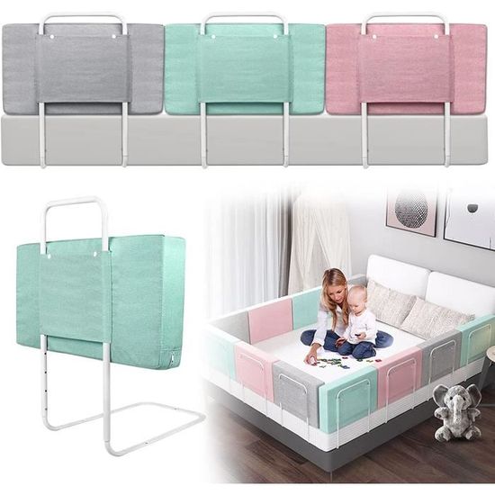 Uisebrt Barri re de lit pour enfant 60 cm R glable en
