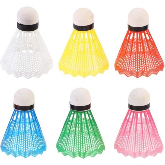 Lot De 24 Volants De Badminton En Nylon - Stables, Durables, Pour Débutants Et Loisirs En Intérieur/extérieur