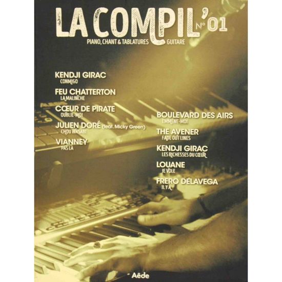 La Compil' N° 01 - Piano Voix Guitare - Aede Music - Cdiscount Instruments  de musique