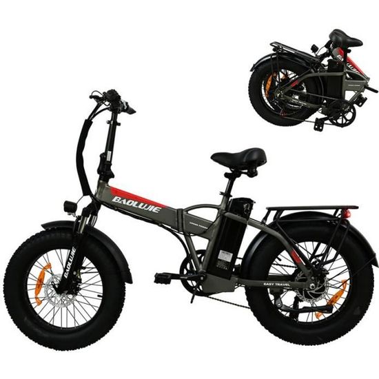 Velo electrique tout terrain sale pliable
