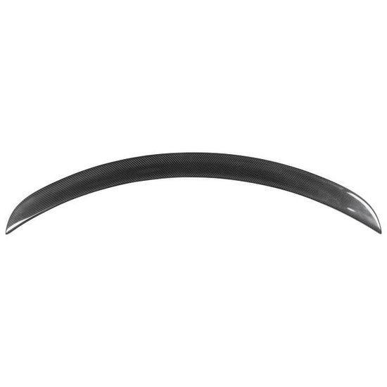 Becquet De Toit Arrière Spoiler De Toit Arrière En Fibre De Carbone Brillante Aile De Coffre