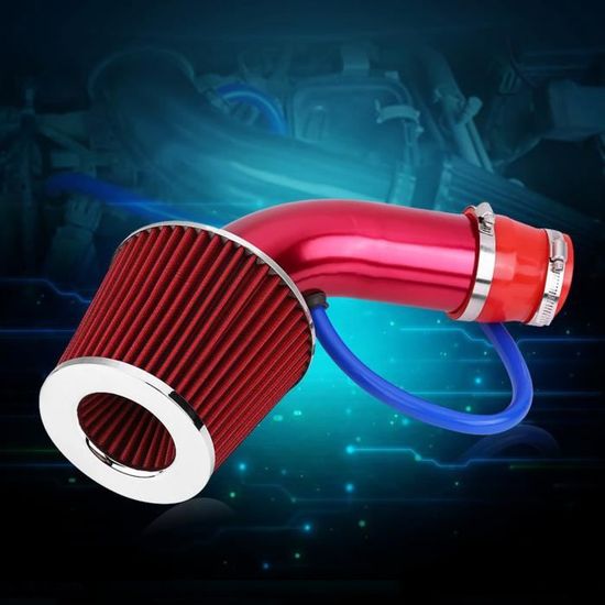 Tuyau Admission Air Froid ID 76 Mm (3") - Extensible 80 Cm, Flexible 360°, Universel Pour Véhicules