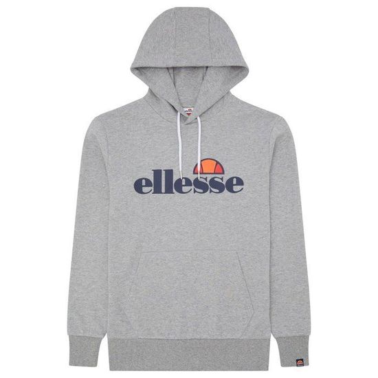 Ellesse Homme Sweat à capuche SL Gottero, Gris