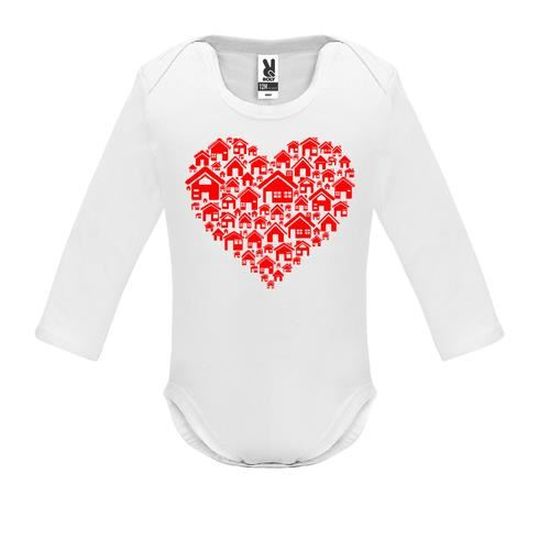 Grenouillère Bébé Manches Longues Huttam - Imprimé Éléphant | 100% Coton Doux - Taille 0-12 Mois