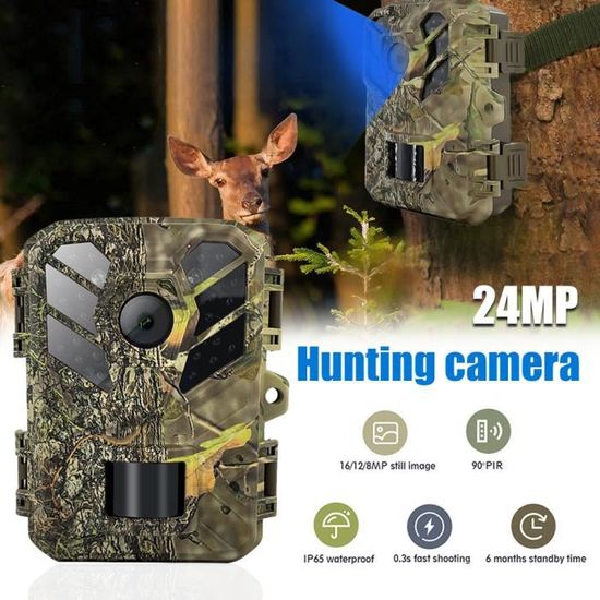 Caméra De Chasse Yixinxin 16MP 1080P – Vision Nocturne, Déclencheur 0,2s – Ouvert Jamais Utilisé