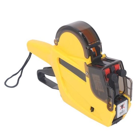 Uooker Kit De Pistolet D'étiquetage De Prix, étiqueteuse De Prix à 8 Chiffres Avec 5000 étiquettes, Pistolet D'étiquettes De Prix, Machine