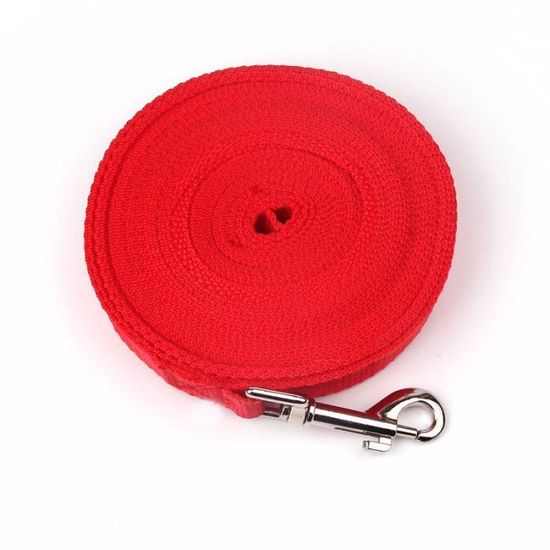 HARNAIS ANIMAL,Rouge-S--Longue corde de remorquage en Nylon pour chien, 3  couleurs, 1.5M, 1.8M, 3M, 4.5M, 6M, 10M, accessoire'en - Cdiscount