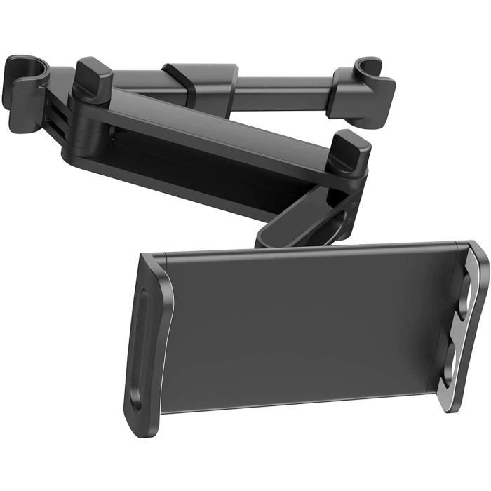 Support Tablette Universel Voiture Siege Arriere Pliable Rotatif 360 pour  Apple iPad Pro 12.9 Noir