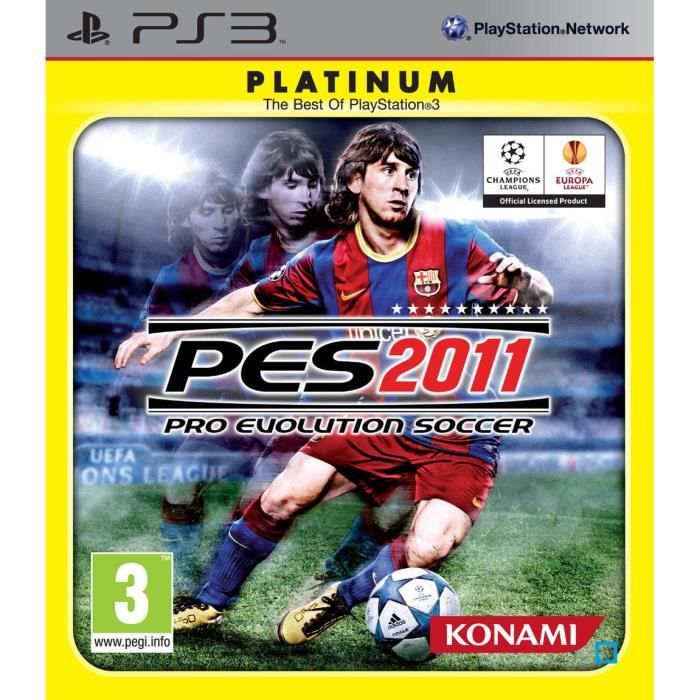 Konami Pes 2011 / Jeu Console PS3