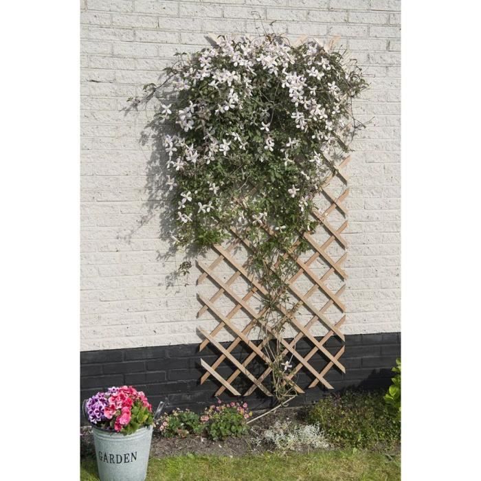 Magnifique-Palissade de jardin - Bordure de Jardin clôture de Jardin - 50 x 150 cm Bois Naturel classique💎2212