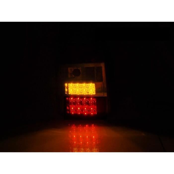 Paire de feux VW T5 Transporteur 10-15 LED Rouge Blanc