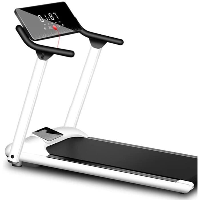 Tapis de course pliable ultra mince tapis roulants pour la maison avec affichage a LED gymnase Util r des tapis roulants moto43