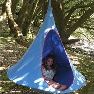 Hamac Suspendu Cacoon Simple Bleu