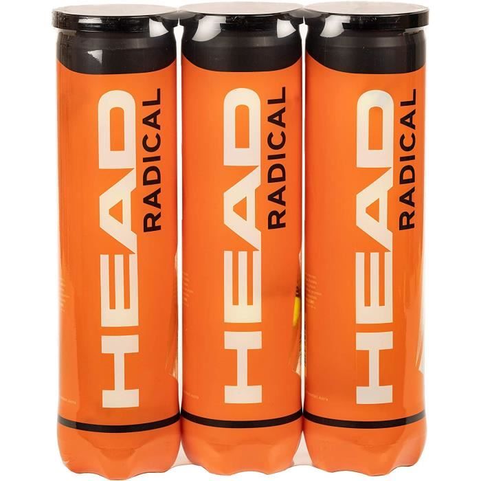 BALLE DE TENNIS Head Radical Balles de tennis – Boites de 4 balles – Lot de 31