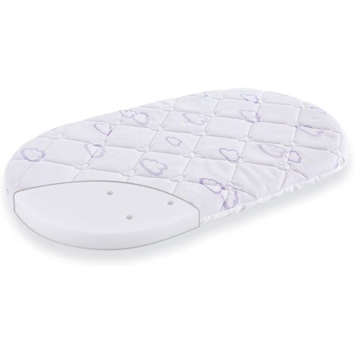 Traümeland Matelas pour Couffin, Sleep Fresh, 73 x 28 cm25