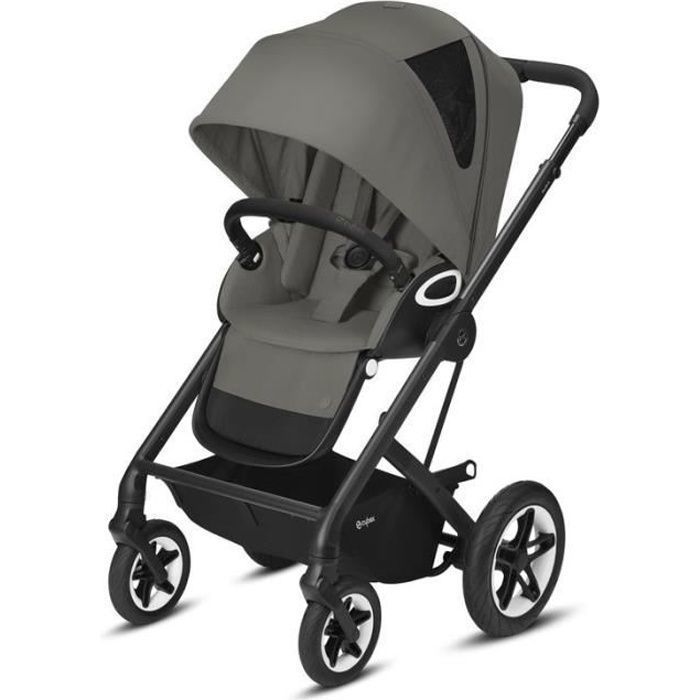Poussette TALOS S Lux BLK Soho Grey
