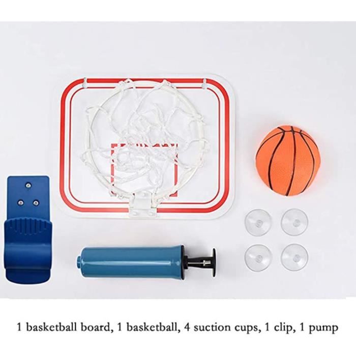 Mini cerceau et balles de basket-ball d'intérieur - Cerceau de basket-ball pour porte - Jouets d'intérieur pour enfants