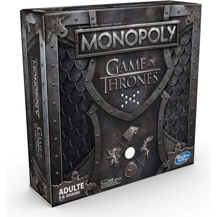 Monopoly - Jeu de societe Monopoly Game Of Thrones Edition Collector - Jeu de plateau - Version française
