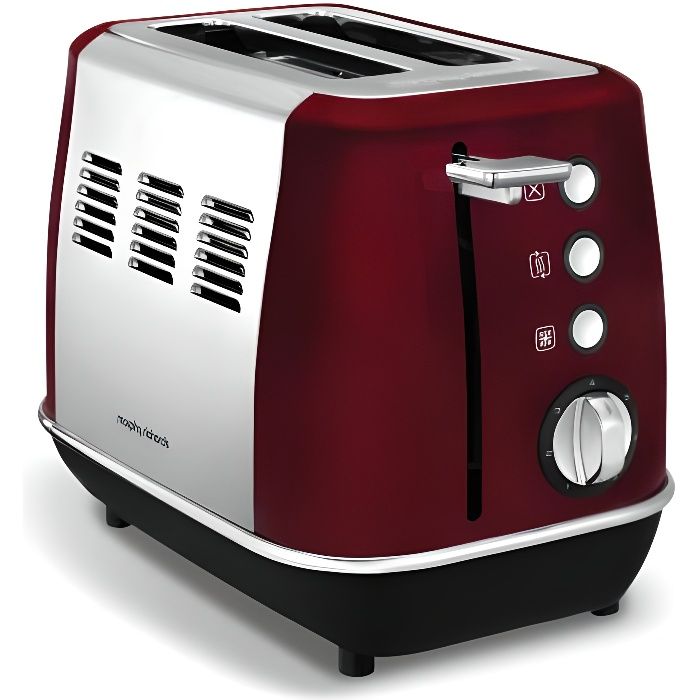 Morphy Richards Evoke, 2 part(s), Rouge, boutons, Rotatif, Chine, 2 année(s), 850 W