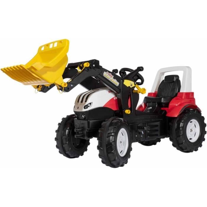 Tracteur à pédales STEYR 6300 TERRUS CVT avec chargeur