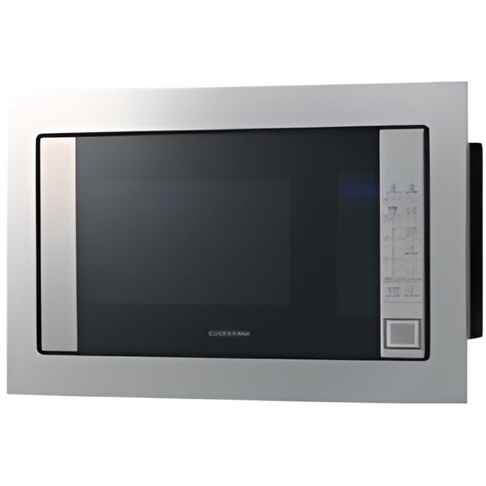 Samsung - micro-ondes + gril encastrable 20l 850w inox - fg77sust